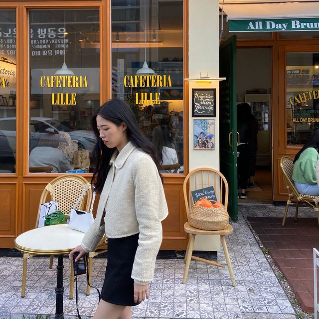 귀여운 곰돌이 얼음을 맛볼 수 있는, 유럽풍 브런치 카페 ‘카페테리아릴’