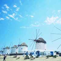 Kato Mili Windmills, Mykonos