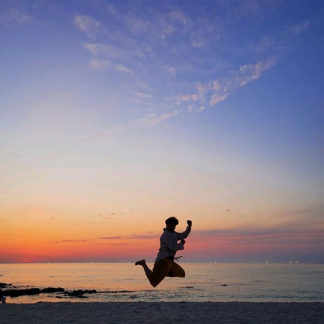 제주 노을명소는 곽지해수욕장⛱️