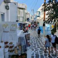 Picturesque Mykonos Town