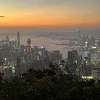 The best sunset view point in Hong Kong