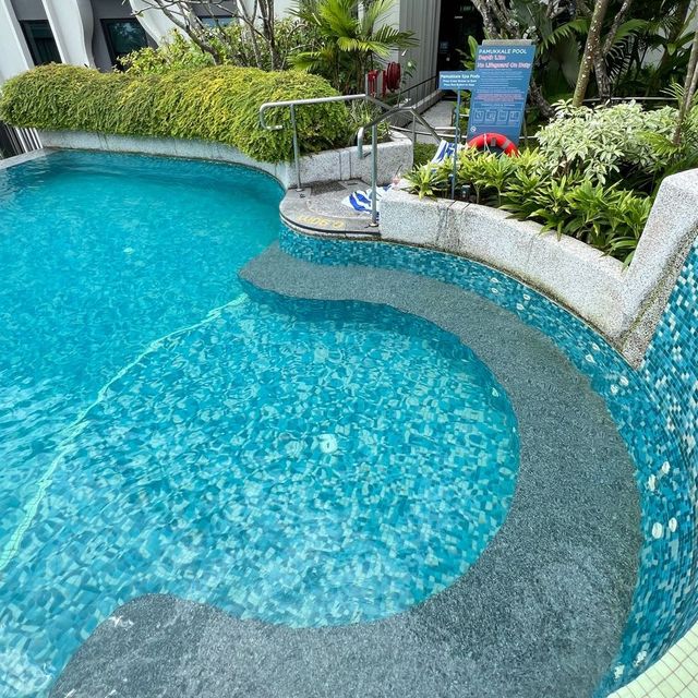 The 4 pools at Village Hotel Sentosa The 4 pools at Village Hotel Sentosa