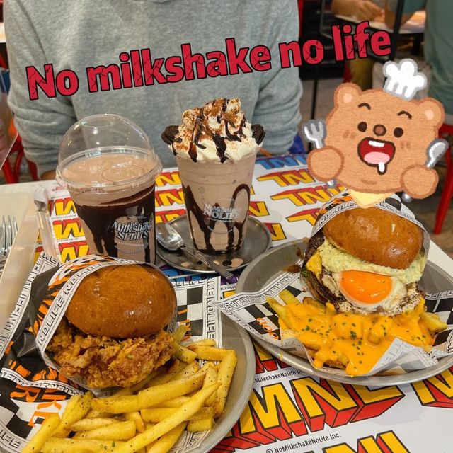 全港最好飲嘅奶昔🧋最好食嘅burger