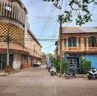 สะหวันนะเขต ลาว 🇱🇦 บ้านเมืองสไตล์โคโลเนียล 🏠
