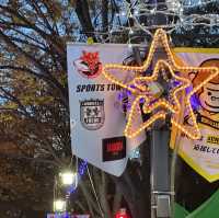 府中駅前のイルミネーション