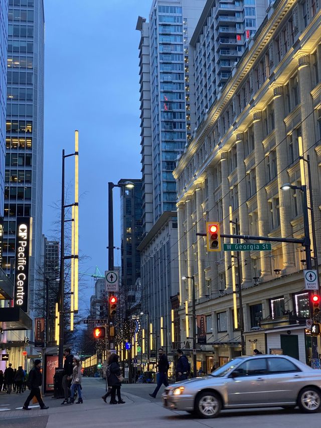 불빛이 반짝 반짝한 다운타운 🌆 