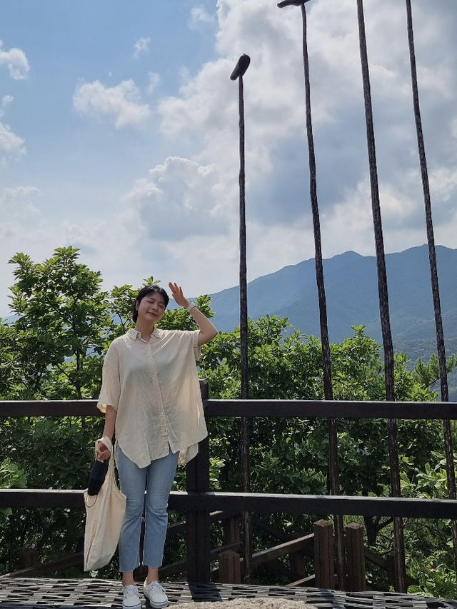 [대구] 팔공산케이블카 타고 해발 820m정상 경치 구경👍🏻