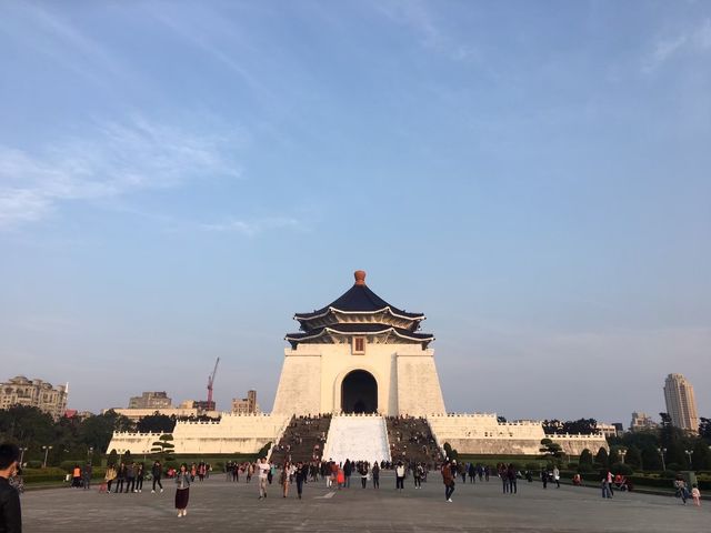 台北中正紀念堂～午後散步休閒運動的好去處