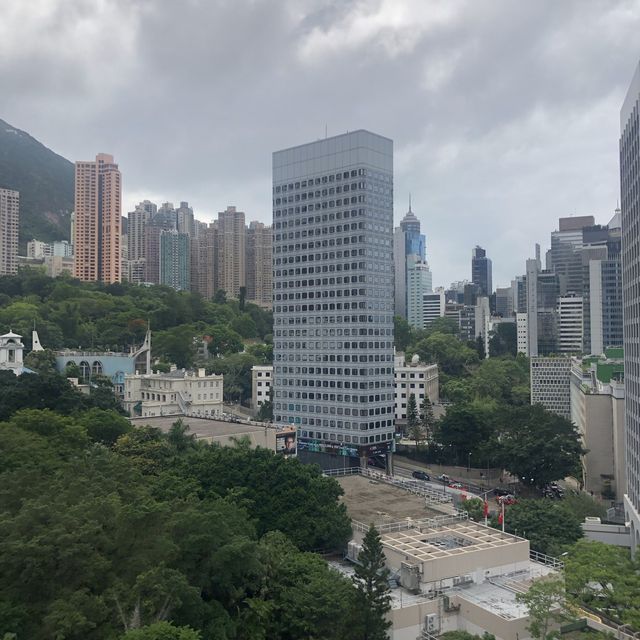 高高在上飽覽中環景色