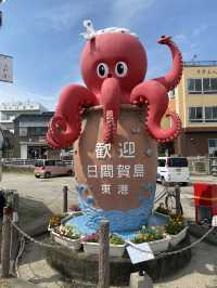 日間賀島でゆっくりお散歩