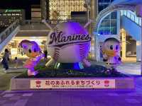 【海浜幕張】駅前のイルミネーション