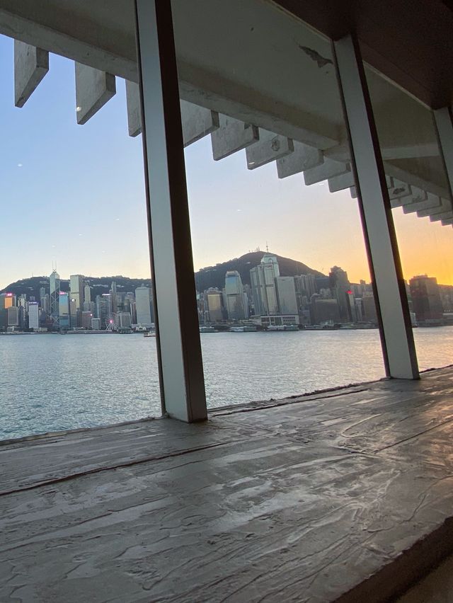 可以睇到維港海景嘅韓國菜