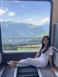 [스위스]기차에서 보는 풍경은 그림 그 자체
