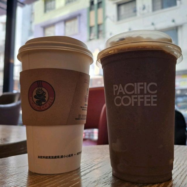 繁忙地點寧靜 pacific coffee☕️🥤🌮