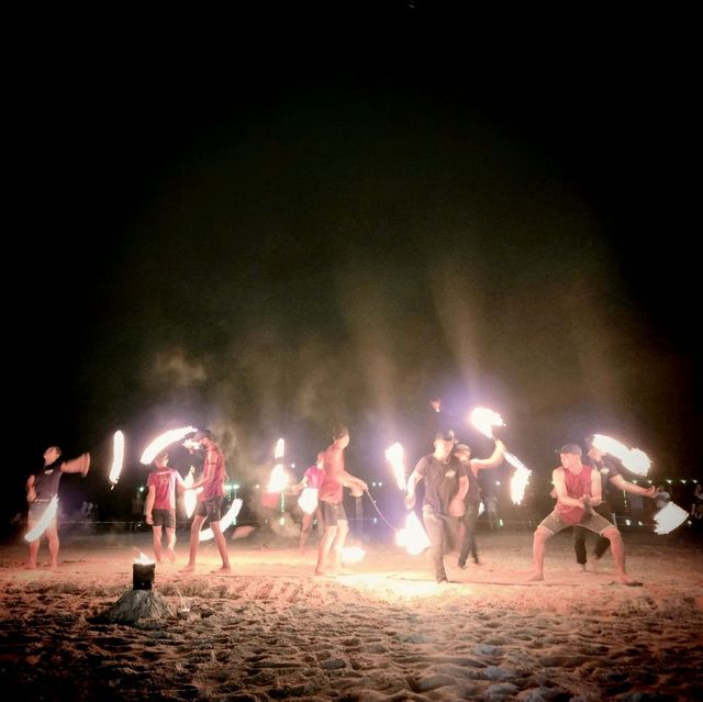 Nite Beach Boy Fire Dance 🔥🔥