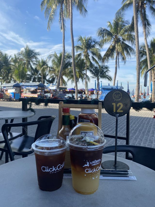 จิบกาแฟ ชมวิวฟีลแบบแคลิฟลอเนีย  @ Click cafe 