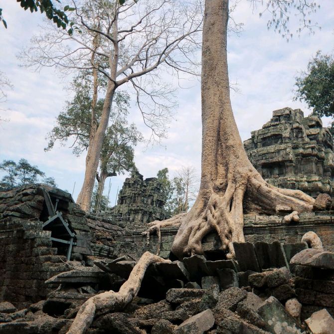 Exploring Angkor Wat in Cambodia