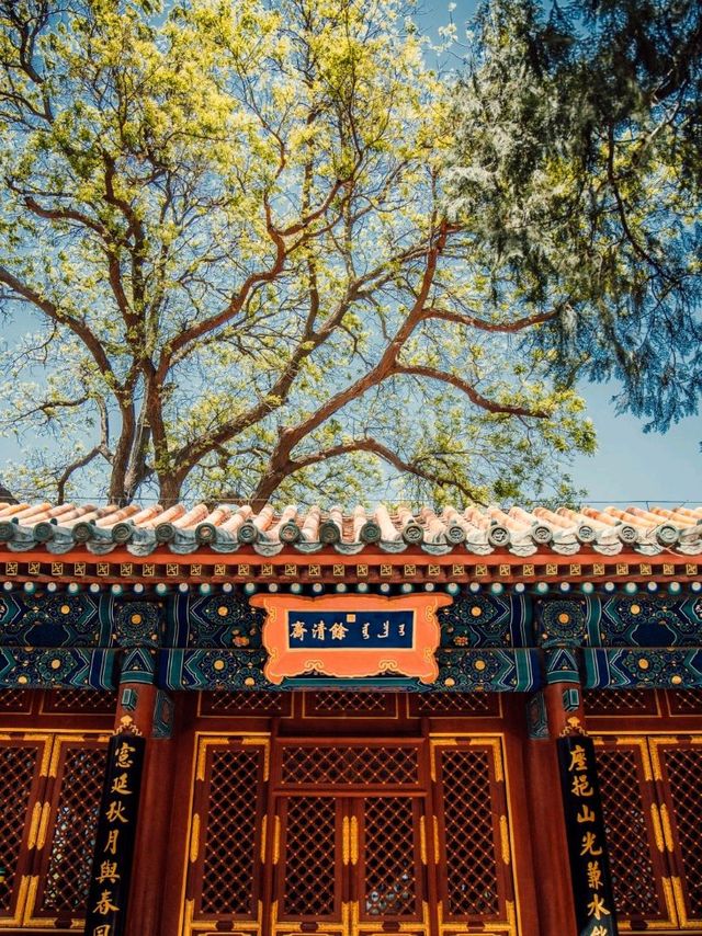 The other side of Beihai Park