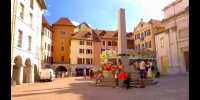 Old town of Annecy, France.