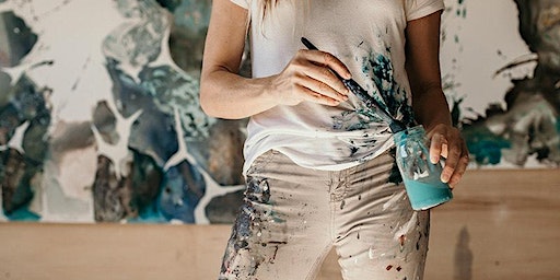 Organic Abstract Painting Workshop - with Amica | Art Lovers Australia - Melbourne