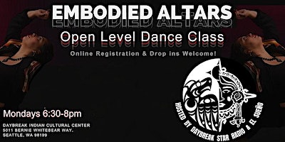 Embodied Altars: Indigenized Open-Level Contemporary Dance Class | Daybreak Star Indian Cultural Center
