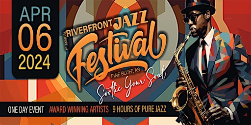 Riverfront Jazz Festival | Lakeview Amphitheater, Beachfront Drive, Pine Bluff, AR, USA