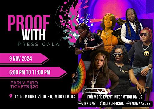 Proof With Press Gala | Allure Events Center