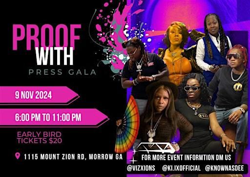 Proof With Press Gala | Allure Events Center