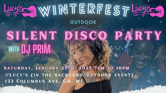 Winterfest SILENT DISCO at Lucy's! | Lucy's, Columbus Avenue, Grand Haven, MI, USA