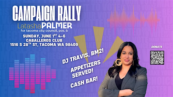 Campaign Rally- Latasha Palmer for City Council Pos. 6 | Caballeros Club