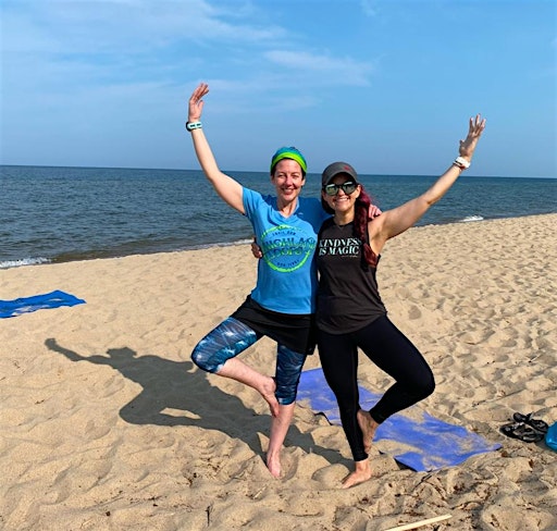 Beach Yoga | Pere Marquette Park