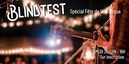Blindtest - Fête de la Musique | Les Castors - Bar à Jeux