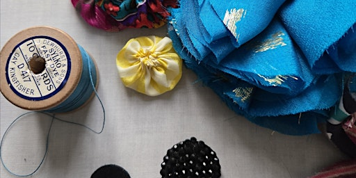FABRIC FLORAL BROOCH MAKING WORKSHOP by TAKHLEEQ | studionAme