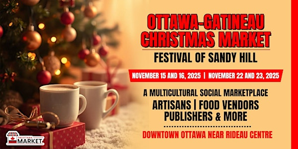 Chocolate Vendor | Ottawa-Gatineau Christmas Market near Rideau Centre | Sandy Hill