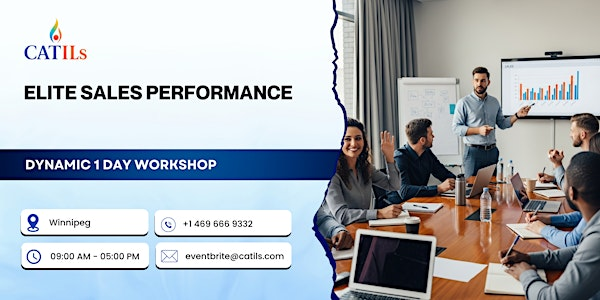 Elite Sales Performance – Accelerated 1 Day Workshop in Winnipeg | Regus MB, Winnipeg - St. Mary