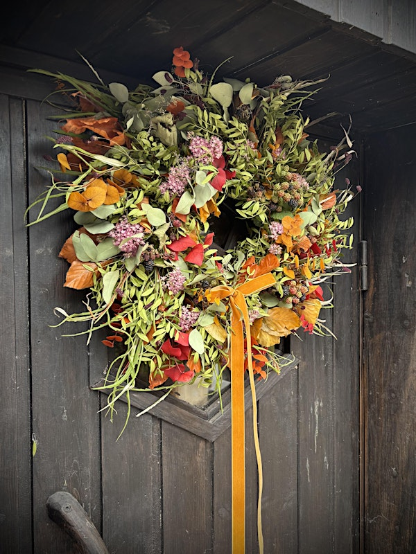 Autumn Wreath Making At Neptune Chesham. | Neptune