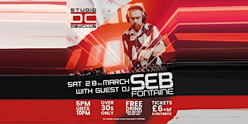 Seb Fontaine  DJ set Over 30s event @ the studio nantwich | The Studio