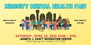 Minority Mental Health Fair | The Mind Field, Inc. | Juanita Craft Recreation Center