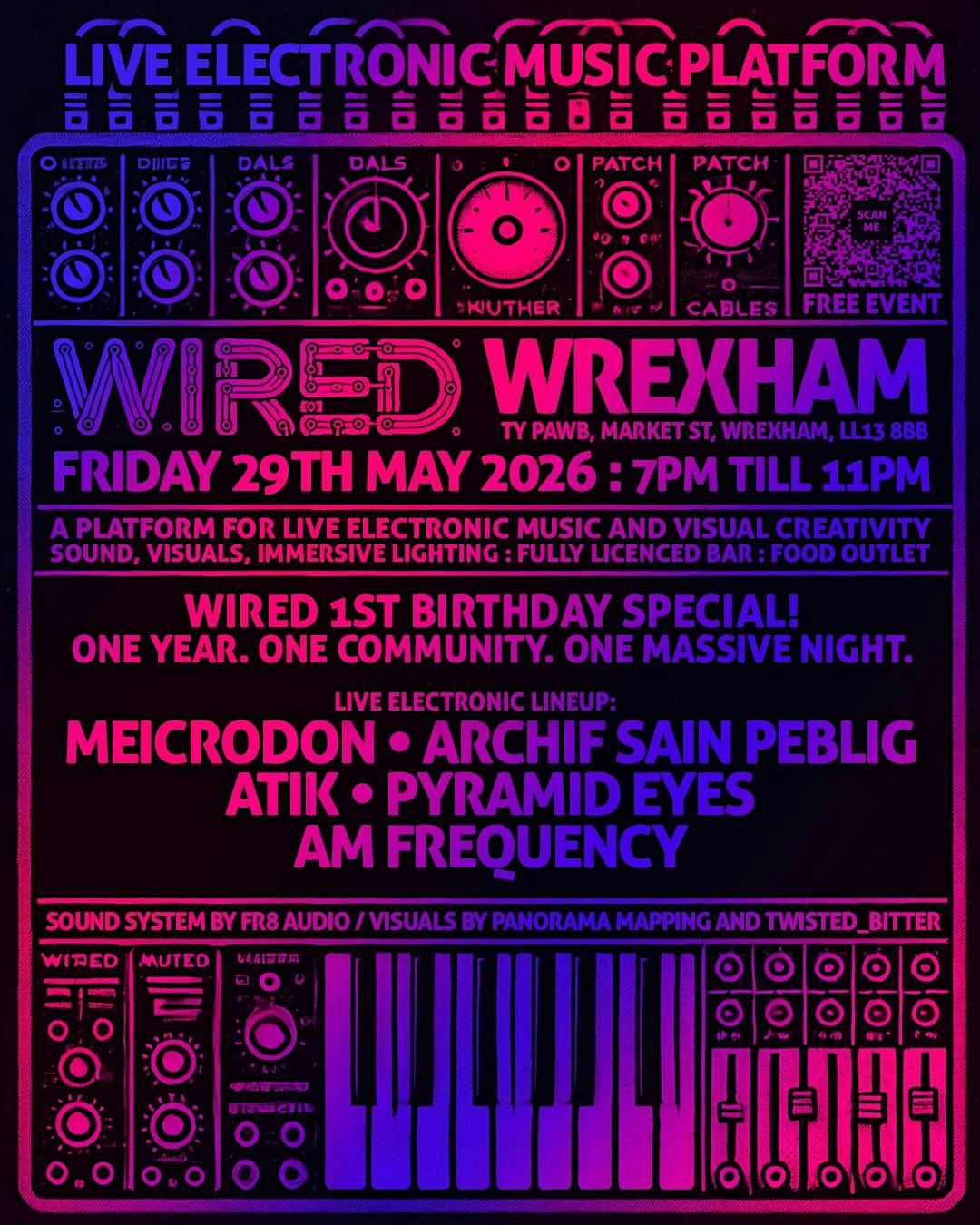 WIRED 1ST BIRTHDAY SPECIAL | Tŷ Pawb