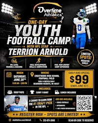 TERRION ARNOLD YOUTH FOOTBALL CAMP | Crestwood High School
