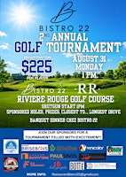 Bistro 22 - 2nd Annual Golf Tournament | Bistro 22 - Restaurant & Bar - with Riviere Rouge Golf Course