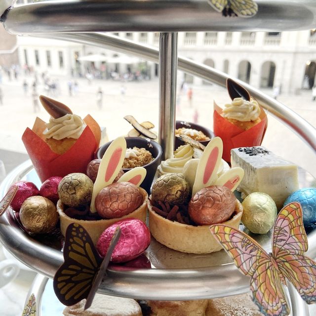 😍中環大館特色afternoon tea! 復活節chill 一chill🐣
