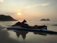 One night camping at Ham Tin