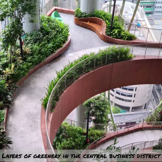 Green Oasis in the CBD of Singapore