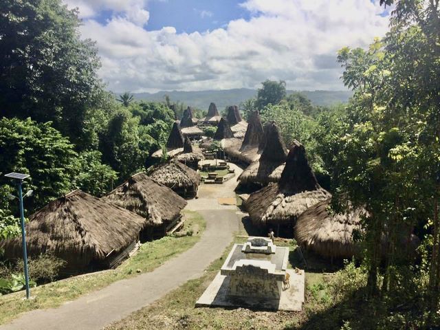 Visit an old traditional village, Prai Ijing in Waikabubak Sumba- Indonesia