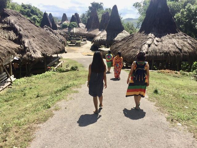 Visit an old traditional village, Prai Ijing in Waikabubak Sumba- Indonesia