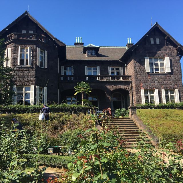 洋館と西洋庭園、日本庭園が一度に楽しめる旧古河庭園
