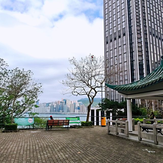 ✨訊號山花園✨｜尖沙咀清幽秘境+特色打卡紅磚訊號塔+涼亭賞花睇180度維港海景