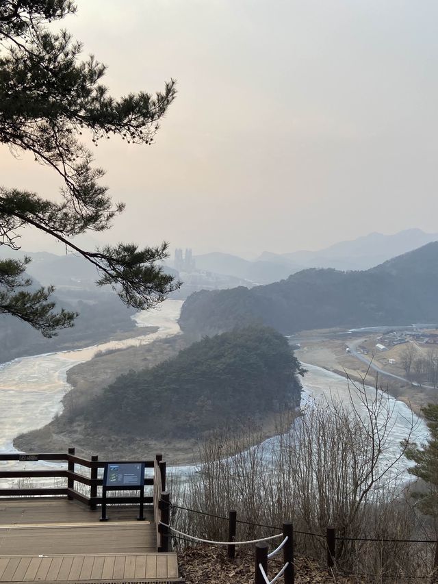 한국 속의 한국🇰🇷 영월 한반도 지형