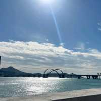 將藍大橋 , 將軍澳澳南海濱公園！新地標！打卡聖地！